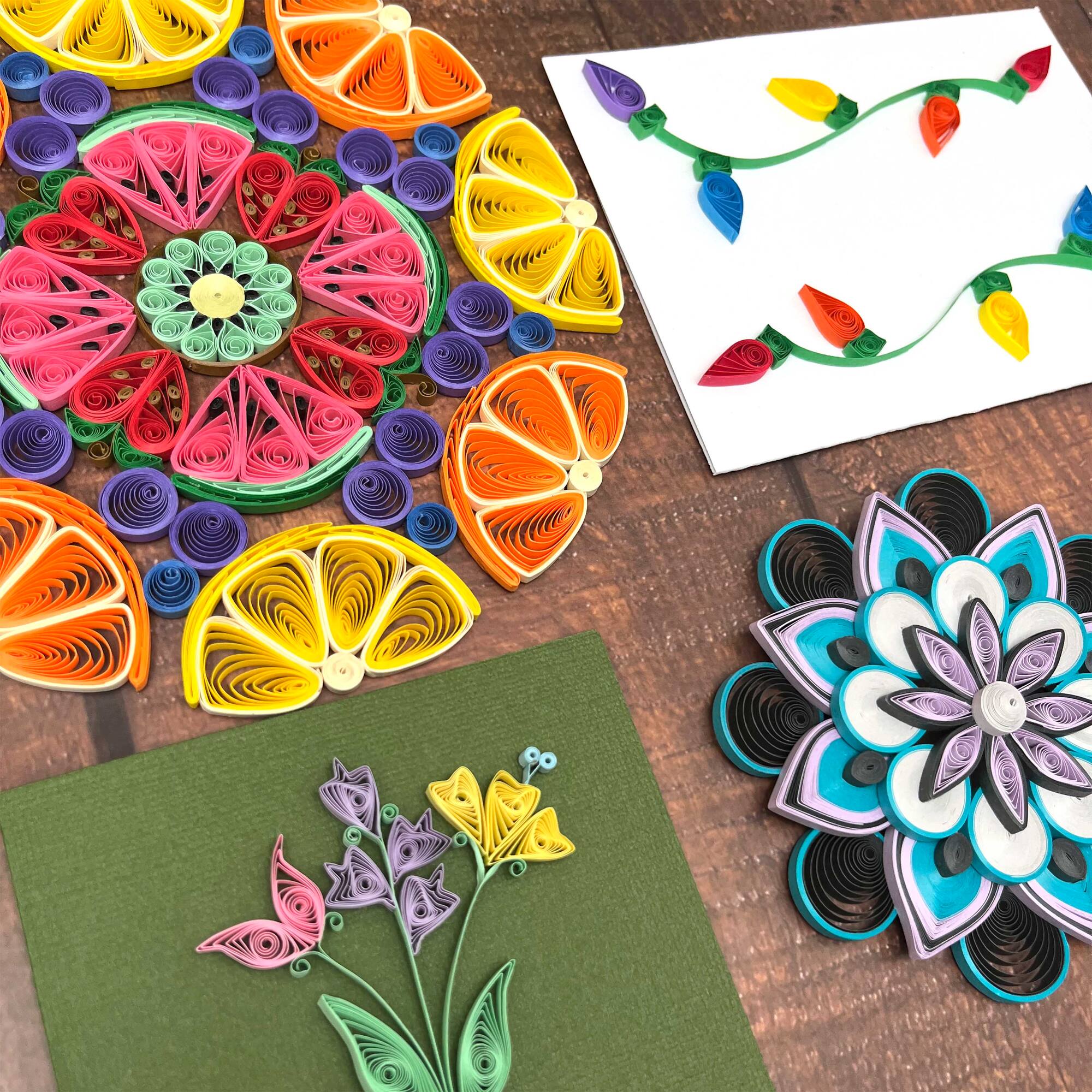 Quilled Creations™ 1/8" Mixed Shades Quilling Paper